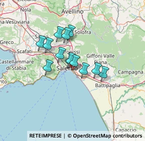 Mappa Via Fratelli Palumbo, 84128 Salerno SA, Italia (10.00615)