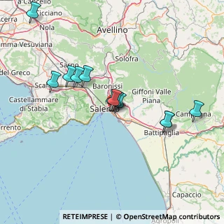 Mappa Via Manzella Luigi, 84127 Salerno SA, Italia (14.34167)