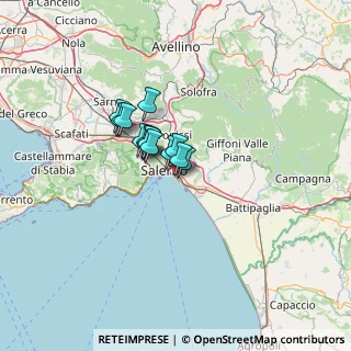 Mappa Via Manzella Luigi, 84127 Salerno SA, Italia (7.82462)