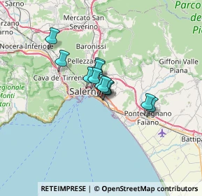 Mappa Via Fratelli Palumbo, 84128 Salerno SA, Italia (4.0575)