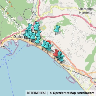 Mappa Via Fratelli Palumbo, 84128 Salerno SA, Italia (1.621)