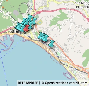 Mappa Via Fratelli Palumbo, 84128 Salerno SA, Italia (1.75706)