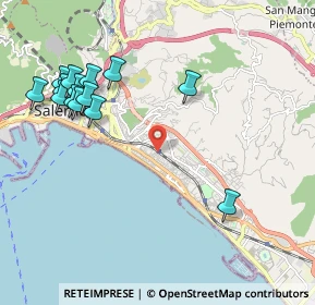 Mappa Via Fratelli Palumbo, 84128 Salerno SA, Italia (2.51429)