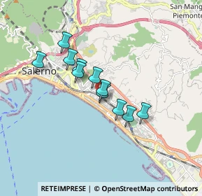 Mappa Via Fratelli Palumbo, 84128 Salerno SA, Italia (1.39091)