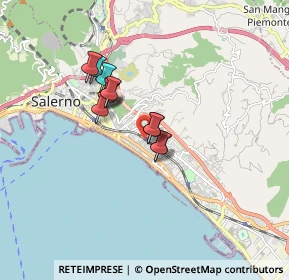 Mappa Via Fratelli Palumbo, 84128 Salerno SA, Italia (1.2925)