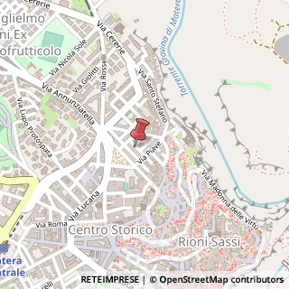 Mappa Via Francesco Paolo Festa, 6, 75100 Matera, Matera (Basilicata)