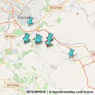 Mappa Via Brigata Sassari, 07030 Cargeghe SS, Italia (2.96727)