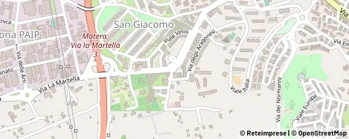 Mappa Matera