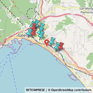 Mappa Via Posidonia, 84127 Salerno SA, Italia (1.56071)