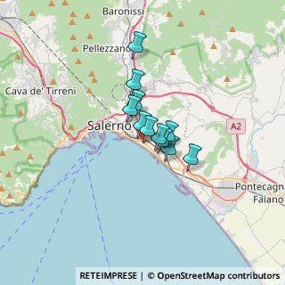 Mappa Via Posidonia, 84127 Salerno SA, Italia (1.96545)