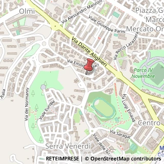 Mappa Via Giulio Verne, 42, 75100 Matera, Matera (Basilicata)