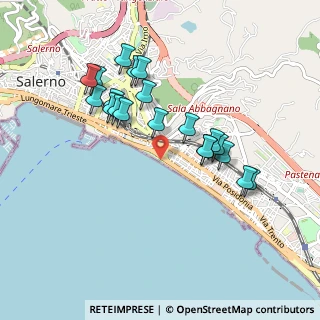 Mappa Lungomare Tafuri, 84127 Salerno SA, Italia (0.9345)