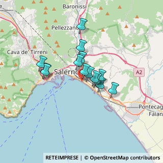 Mappa Lungomare Tafuri, 84127 Salerno SA, Italia (2.63214)