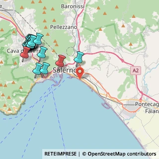 Mappa Lungomare Tafuri, 84127 Salerno SA, Italia (6.075)