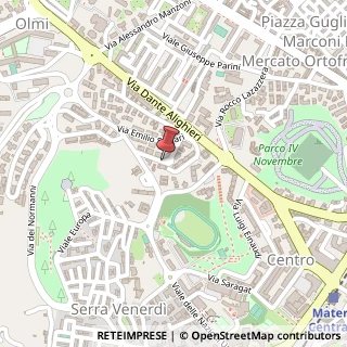 Mappa Via Federico Fellini, 9, 75100 Matera, Matera (Basilicata)