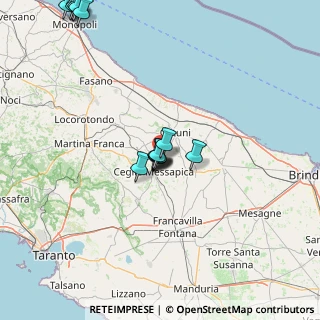 Mappa Strada Prov.le Ceglie M.ca, 72017 Ostuni BR, Italia (17.40133)