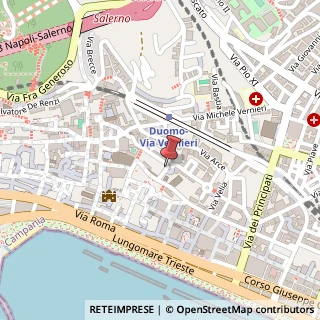 Mappa Via Bastioni, 41, 84122 Salerno, Salerno (Campania)