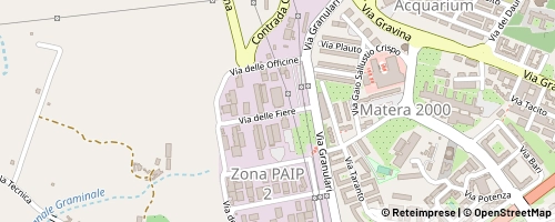 Mappa Matera