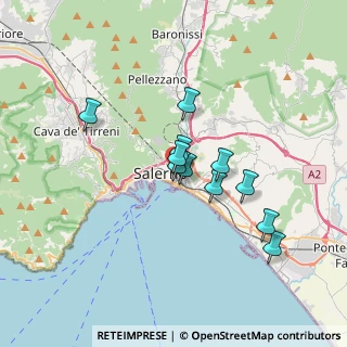 Mappa Via Piave, 84122 Salerno SA, Italia (2.86455)