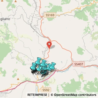 Mappa Contrada Cugno delle Brecce, 85100 Potenza PZ, Italia (5.0905)