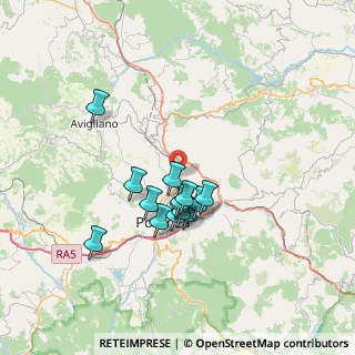 Mappa Contrada Cugno delle Brecce, 85100 Potenza PZ, Italia (5.92929)