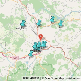 Mappa Contrada Cugno delle Brecce, 85100 Potenza PZ, Italia (7.10167)