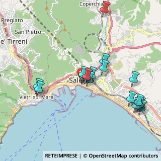 Mappa Via delle Botteghelle, 84127 Salerno SA, Italia (2.13833)