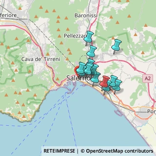 Mappa Via Giovanni Guarna, 84125 Salerno SA, Italia (2.43)