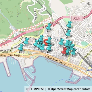 Mappa Via Giovanni Guarna, 84125 Salerno SA, Italia (0.4235)