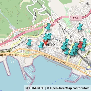 Mappa Via Giovanni Guarna, 84125 Salerno SA, Italia (0.589)
