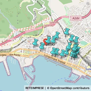 Mappa Via Giovanni Guarna, 84125 Salerno SA, Italia (0.5335)