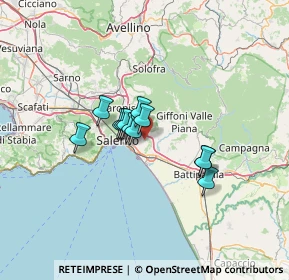 Mappa Via Montena, 84133 Salerno SA, Italia (9.0125)