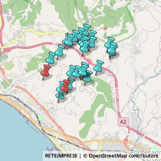 Mappa Via Montena, 84133 Salerno SA, Italia (1.47037)