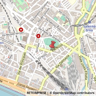 Mappa Piazza Renato Casalbore, 17, 84124 Salerno, Salerno (Campania)