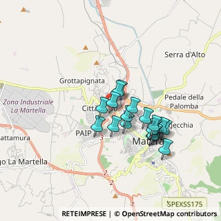 Mappa Via Tacito, 75100 Matera MT, Italia (1.53789)