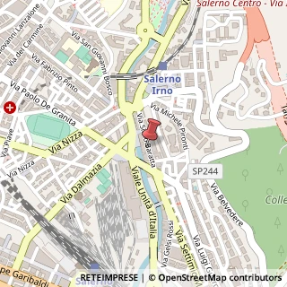 Mappa Via Silvio Baratta, 137, 84134 Salerno, Salerno (Campania)