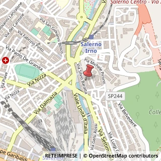 Mappa Via Silvio Baratta, 110, 84134 Messina, Messina (Sicilia)