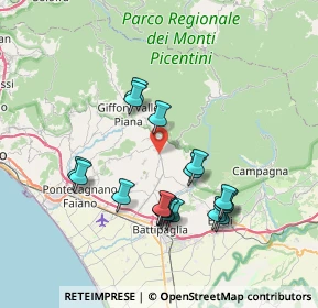 Mappa Corso Vittorio Emanuele, 84096 Montecorvino Rovella SA, Italia (7.62111)