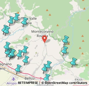 Mappa Via Gennaro Cuomo, 84096 Montecorvino Rovella SA, Italia (6.4505)