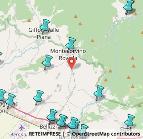 Mappa Via Gennaro Cuomo, 84096 Montecorvino Rovella SA, Italia (7.2105)