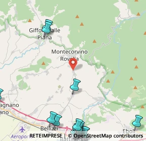 Mappa Corso Vittorio Emanuele, 84096 Montecorvino Rovella SA, Italia (7.497)