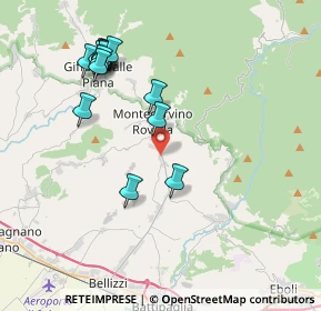 Mappa Via Gennaro Cuomo, 84096 Montecorvino Rovella SA, Italia (4.38857)