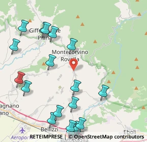 Mappa Via Gennaro Cuomo, 84096 Montecorvino Rovella SA, Italia (5.9025)