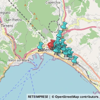 Mappa Via Guglielmo da Ravenna, 84125 Salerno SA, Italia (1.15133)