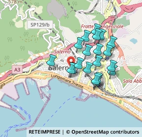 Mappa Via Guglielmo da Ravenna, 84125 Salerno SA, Italia (0.7845)