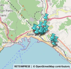 Mappa Via Guglielmo da Ravenna, 84125 Salerno SA, Italia (1.16667)