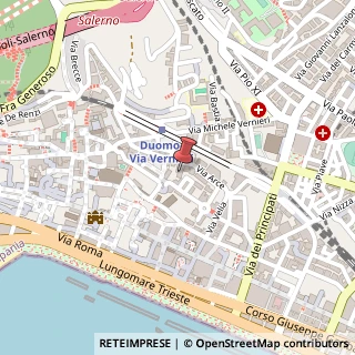 Mappa Via Paolo Diacono, 55, 84125 Salerno, Salerno (Campania)
