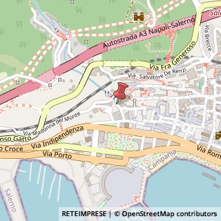 Mappa Via Fusandola,  3, 84121 Salerno, Salerno (Campania)