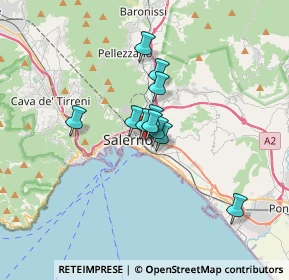 Mappa Via Nizza, 84124 Salerno SA, Italia (2.19)