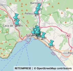 Mappa Via Nizza, 84124 Salerno SA, Italia (2.48167)